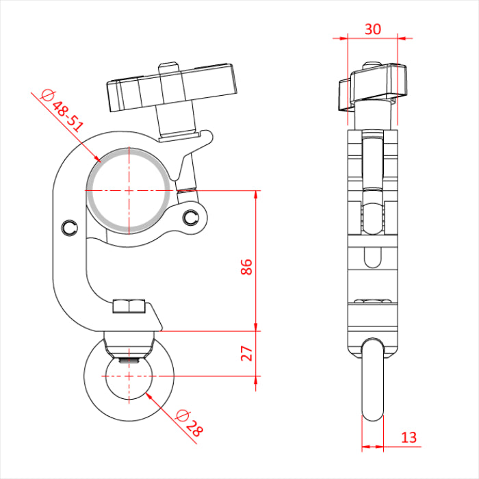 Doughty Trigger Hanging Clamp - imagen 3