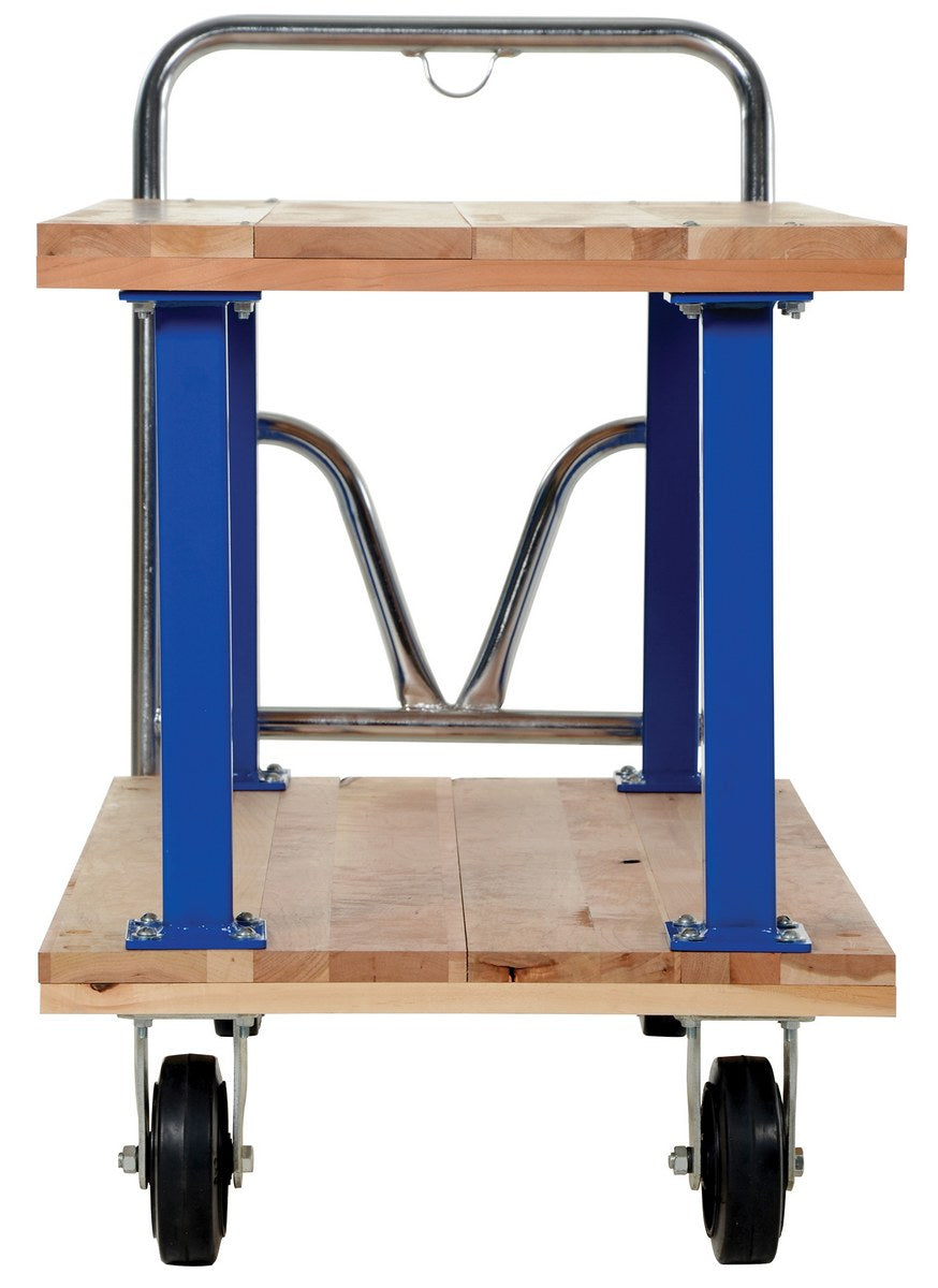 Vestil Manufacturing Corp Double & Triple Decker Hardwood Platform Carts– – Now available at MTN Shop US. - imagen 6