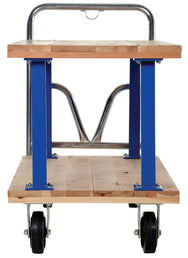 Vestil Manufacturing Corp Double & Triple Decker Hardwood Platform Carts– – Now available at MTN Shop US. - imagen 6