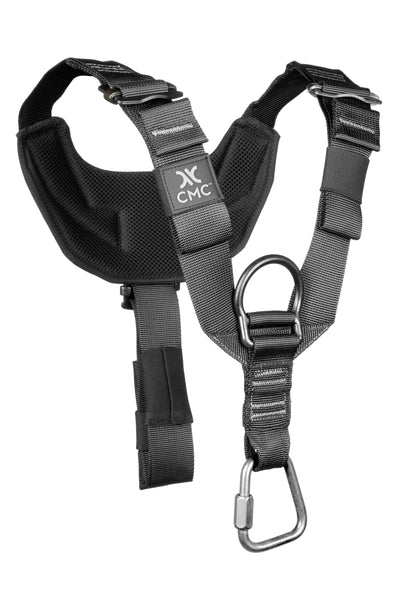 CMC ATOM Chest Harness, chest harness that converts a sit harness to full body