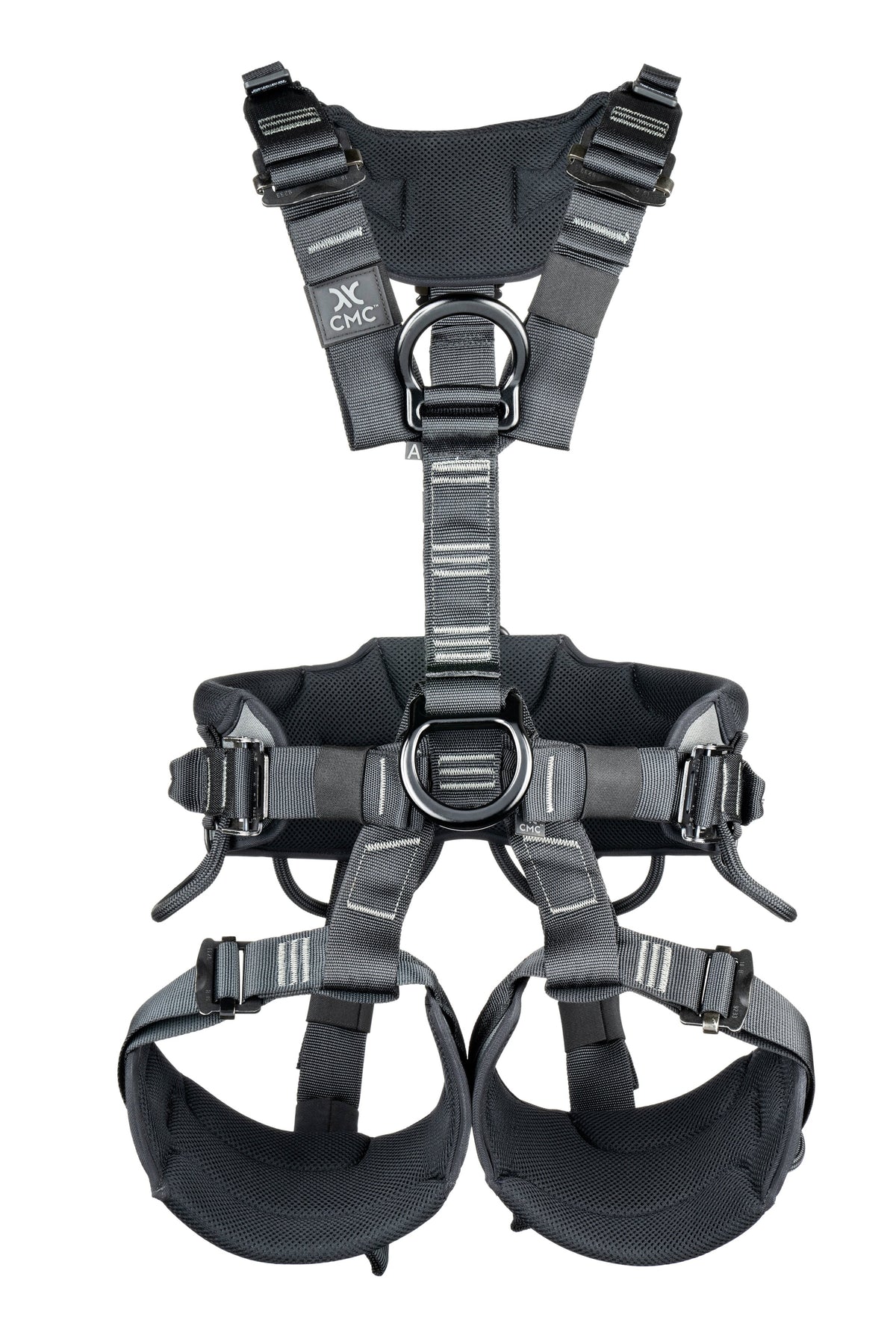 CMC ATOM Global Harness (now Byo Only, Non CE), full-body rope access harness with dorsal and sternal, alternate view - imagen 2