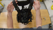 CMC ATOM Global Harness (now Byo Only, Non CE), full-body rope access harness with dorsal and sternal attachments, rear view - imagen 5
