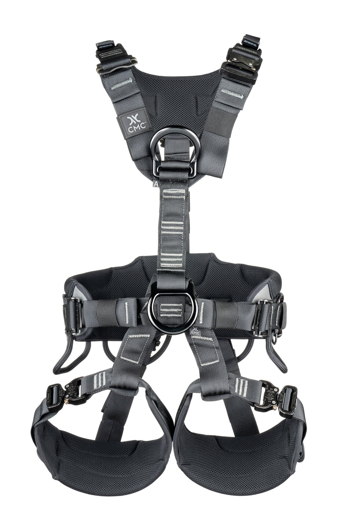CMC ATOM Global Quick Harness (now Byo Only, Non CE), full-body harness with quick-connect buckles, alternate view - imagen 2