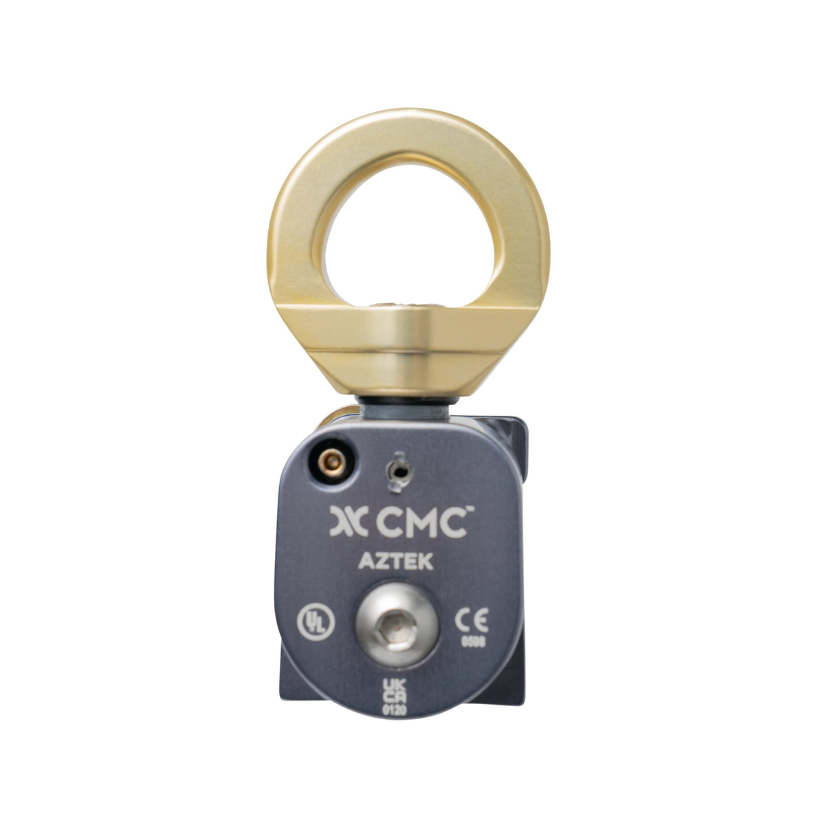 CMC AZTEK Double Pulleys, double sheave pulley for mechanical advantage, close-up detail - imagen 6