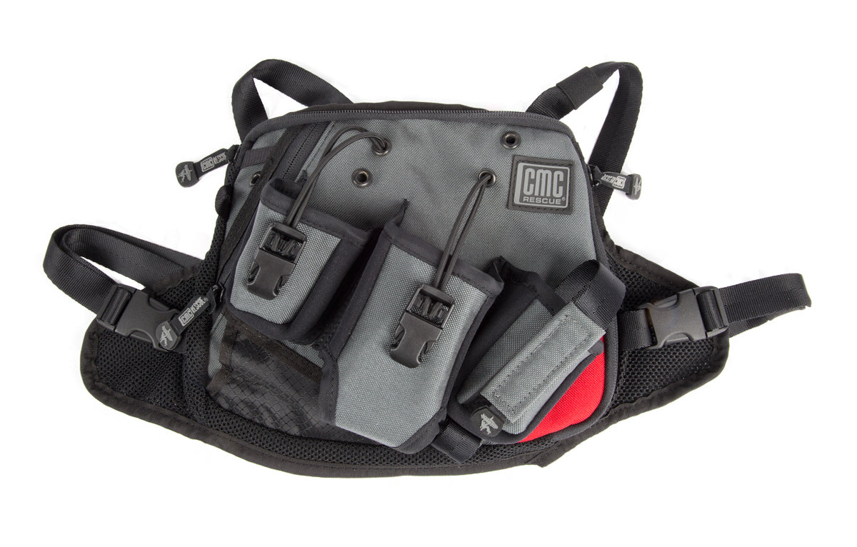 CMC Dualcom Radio Harness, dual-radio chest harness for communications, alternate view - imagen 2