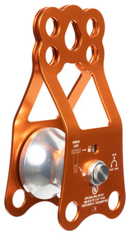 CMC Kootenay Ultra Pulley, large-sheave pulley for knot passing, detail view - imagen 3