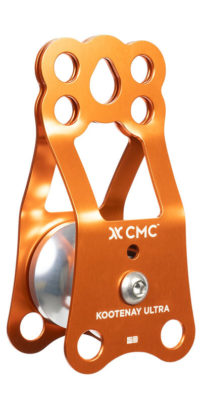 CMC Kootenay Ultra Pulley, large-sheave pulley for knot passing