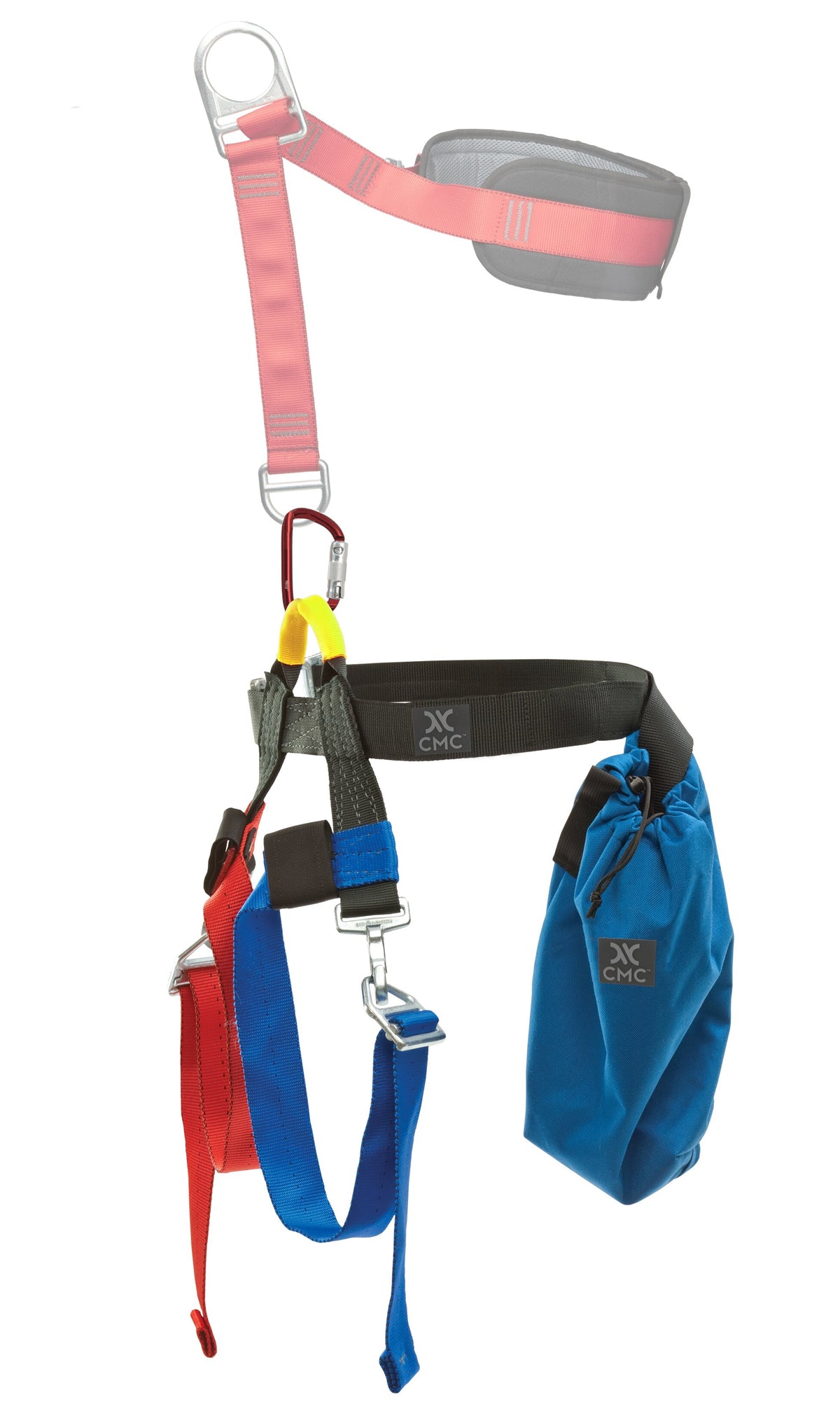 CMC Lifesaver Victim Harness, full-body victim harness for evacuation, alternate view - imagen 2