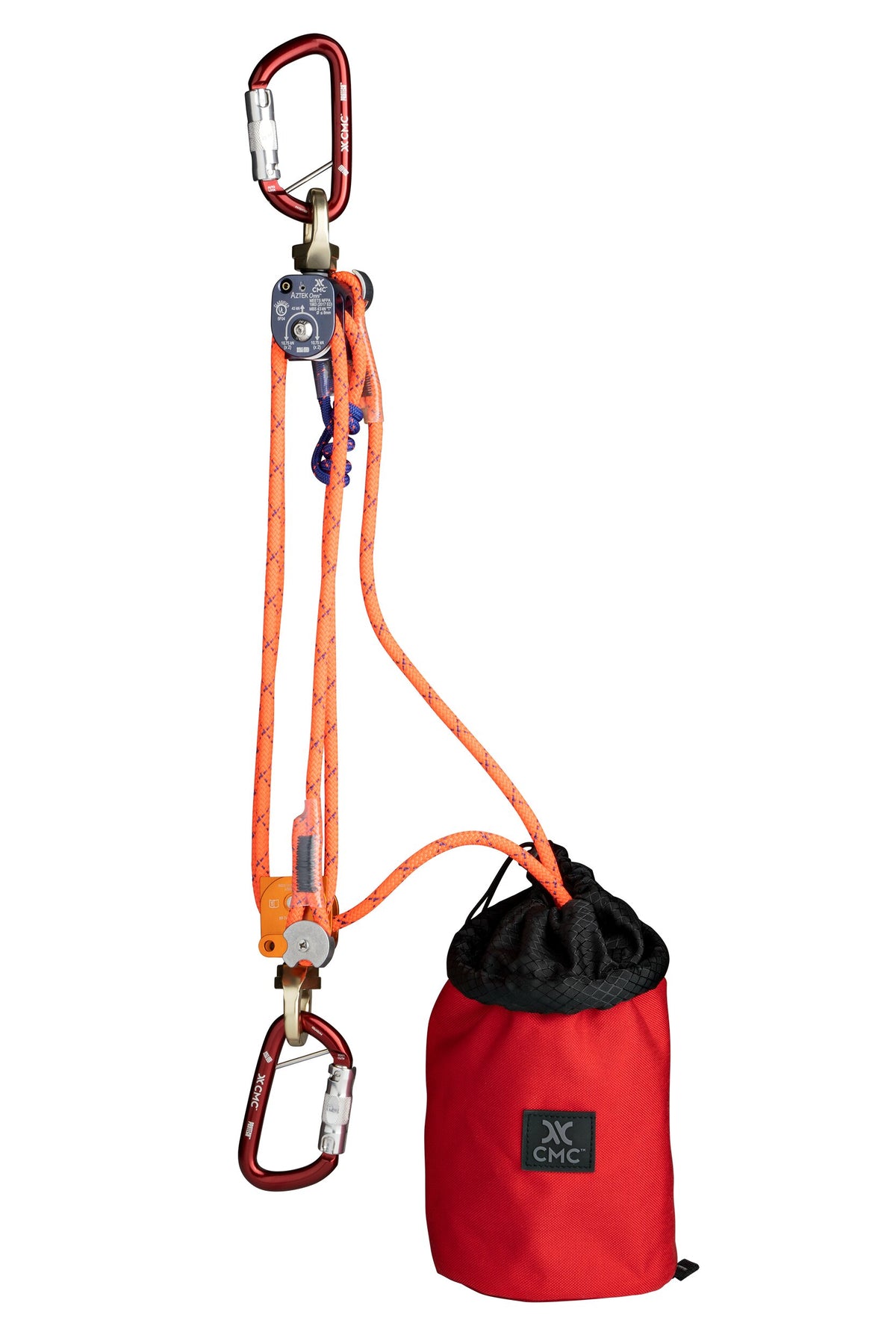 CMC Litter Harness Kit, litter bridle harness kit for vertical evacuation, close-up detail - imagen 6