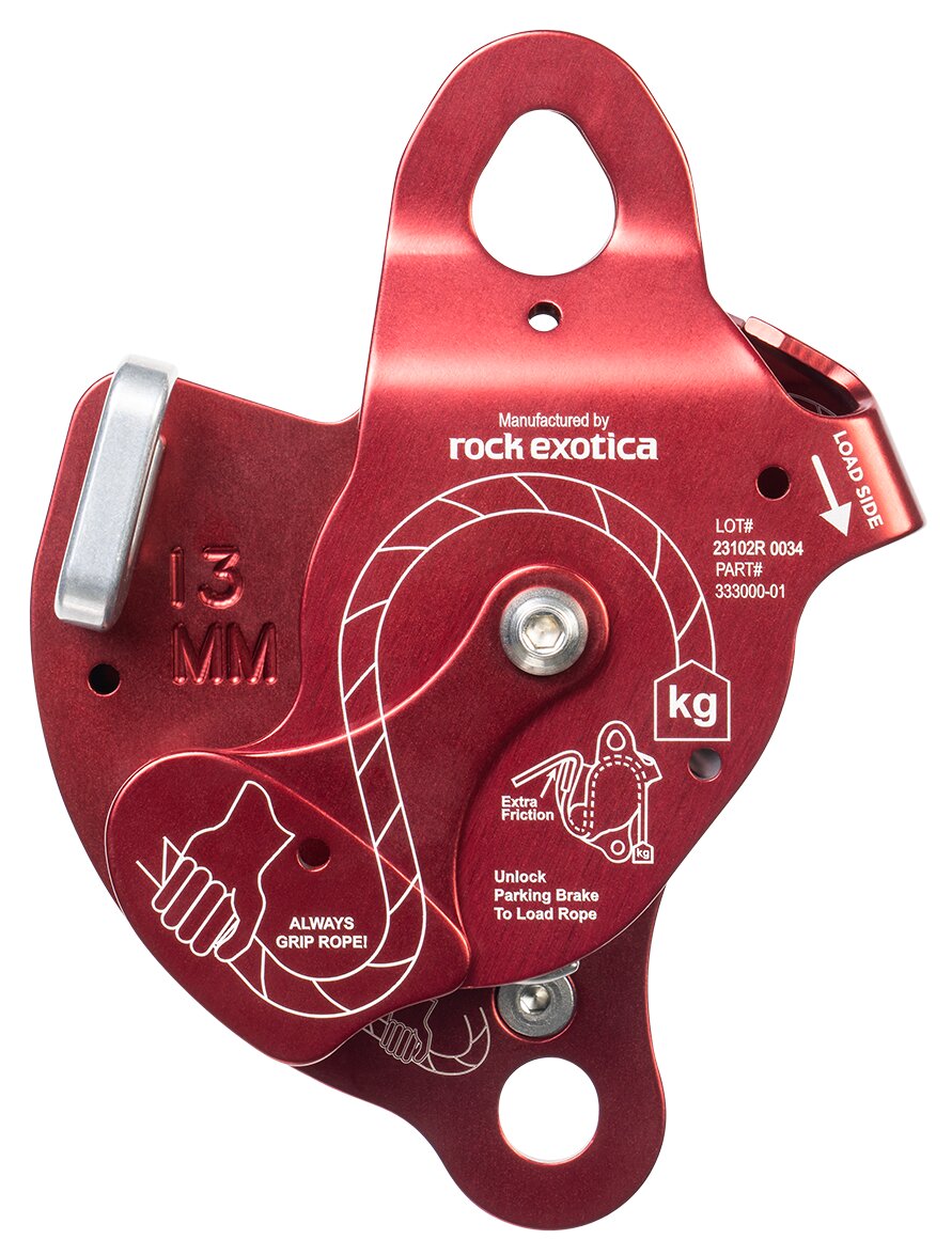 CMC MPD (Multi-Purpose Device), multi-purpose device combining pulley, descender and rope grab, SKU 333000, close-up detail - imagen 6