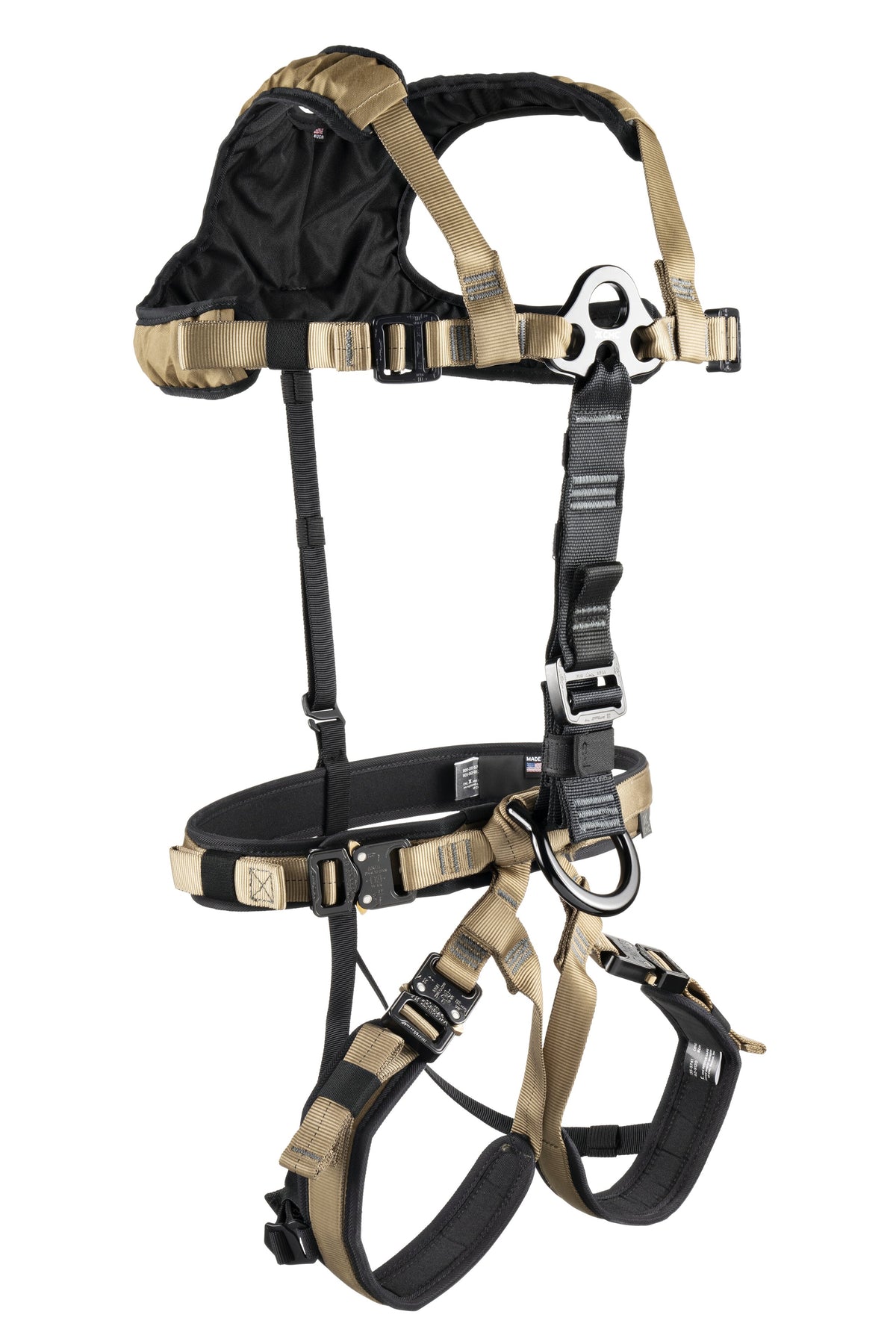 CMC Outback Convertible Harness, convertible full-body rescue harness with adjustable straps, product view 16 - imagen 15