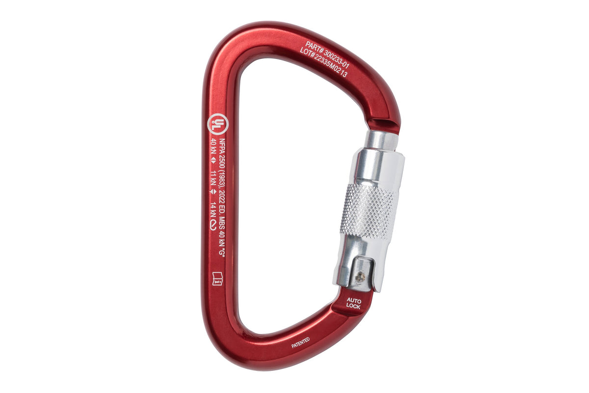 CMC Proseries Aluminum Key-lock Carabiners, anodised aluminium key-lock locking carabiner, SKU 300233, product view 11 - imagen 10