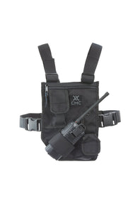 CMC Proseries Radio Harness, chest-worn radio harness with adjustable straps, detail view - imagen 3
