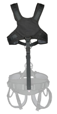 CMC Ranger Chest Harness, webbing chest harness for use with a sit harness, detail view - imagen 3