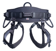 CMC Ranger Harness, seat harness with padded leg loops for rescue work, rear view - imagen 5