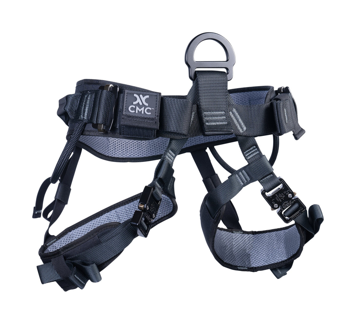 CMC Ranger Quick Harness, quick-donning seat harness with buckles, detail view - imagen 3