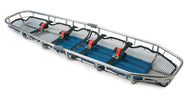 CMC Stainless Steel Split-apart Rescue Litter, two-piece stainless steel split-apart rescue litter, SKU 726103, rear view - imagen 5