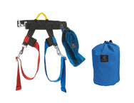 CMC Victim Pick-off Kit, pick-off rescue kit with harness, strap and hardware, side view - imagen 4