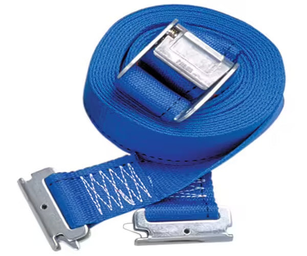 Peerless 2"X20' Van Strap W/Rcht Blue