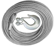 Cable de extensión 6X19 Fc con gancho y pestillo en un extremo Dedal en el otro extremo - imagen 2