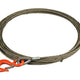 Lift All 7/16" Winch Line 6X19 Iwrc W/Swivel Hook & Latch One End Permaloc