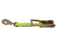  W/Twisted Snap Hk 10K Tuff-Edge Fixed End Only W/Ratchet Load Hugger Tie Down