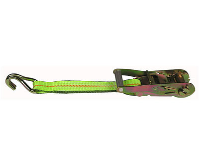 W/U-Hook 5K Fixed End Only W/Ratchet Load Hugger Tie Down