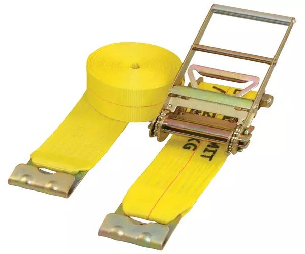 Peerless 3"X30'Rcht Strap W/Flat Hks