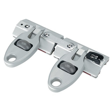Harken R27 Access Rail 2-Trolley Assembly - Wheel Toggle, Clear Anodized– – Now available at MTN Shop US.
