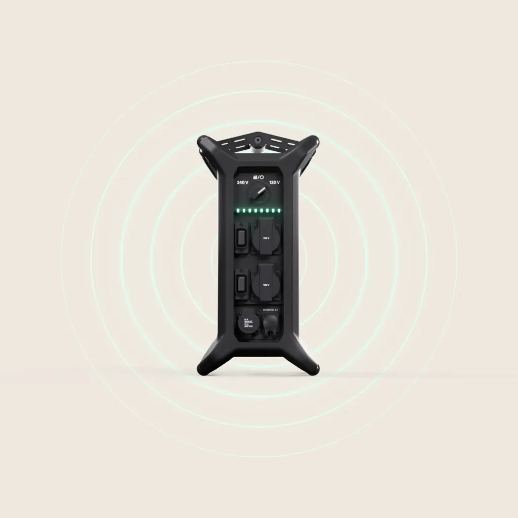 Instagrid GO 36 DV Top View - Control Panel and Display
 - imagen 3
