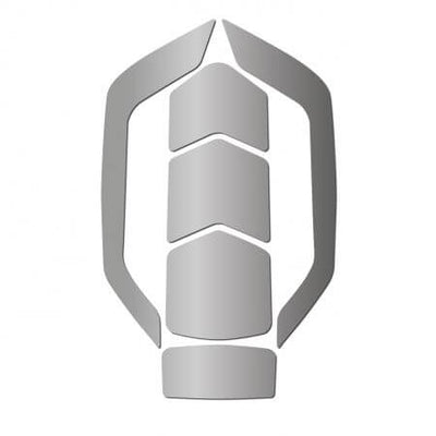 Kask Zenith Helmet Silver Sticker Set