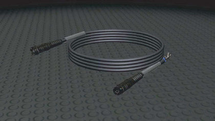 Motion Labs P14 Hoist Overmold Multicable coiled, with a connector on each end
