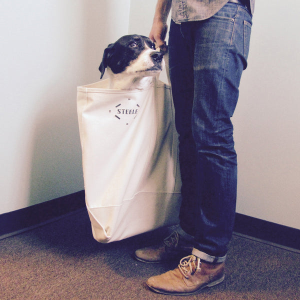 Steele Canvas Basket Corp Natural Canvas Tote Bag - Large 5"– – Now available at MTN Shop US.