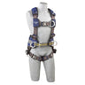 3M™ DBI-SALA® ExoFit NEX™ Construction Style Positioning/Climbing Harness - Front View with Quick Connect Chest and Leg Straps, Aluminum Front D-ring and Body Belt/Hip Pad with Side D-rings