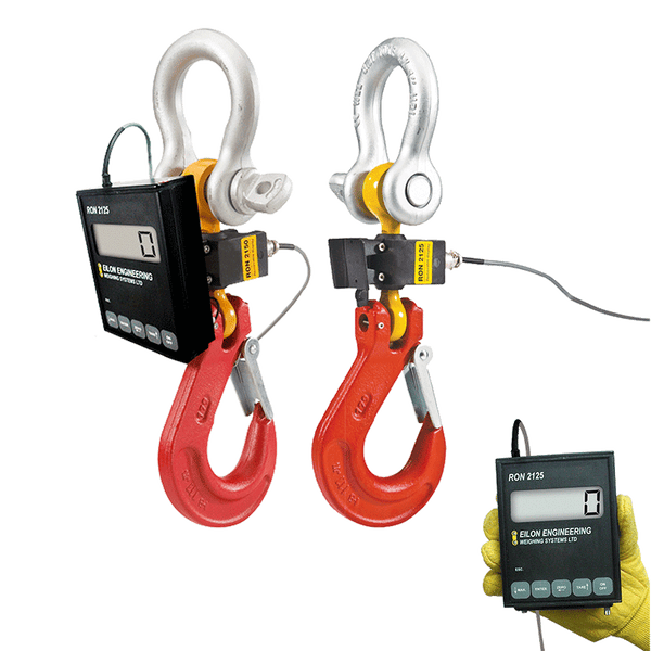 Eilon Engineering Ron Crane Scales™ Ron 2125 Wired Crane Scale with 1"/25mm Attachable Display– Ron Crane Scales™ Ron 2125 Wired Crane Scale with 1"/25mm Attachable Display – Now available at MTN Shop US.