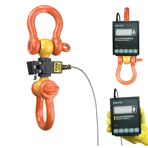 Eilon Engineering Ron Crane Scales™ Ron 2125 Wired Dynamometer with 1"/25mm Attachable Display– Ron Crane Scales™ Ron 2125 Wired Dynamometer with 1"/25mm Attachable Display – Now available at MTN Shop US.