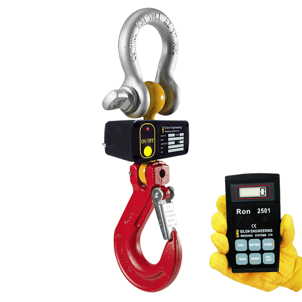 Eilon Engineering Ron Crane Scales™ Ron 2501 Wireless Crane Scale– Ron Crane Scales™ Ron 2501 Wireless Crane Scale – Now available at MTN Shop US.