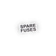 CM Spare Fuse Label