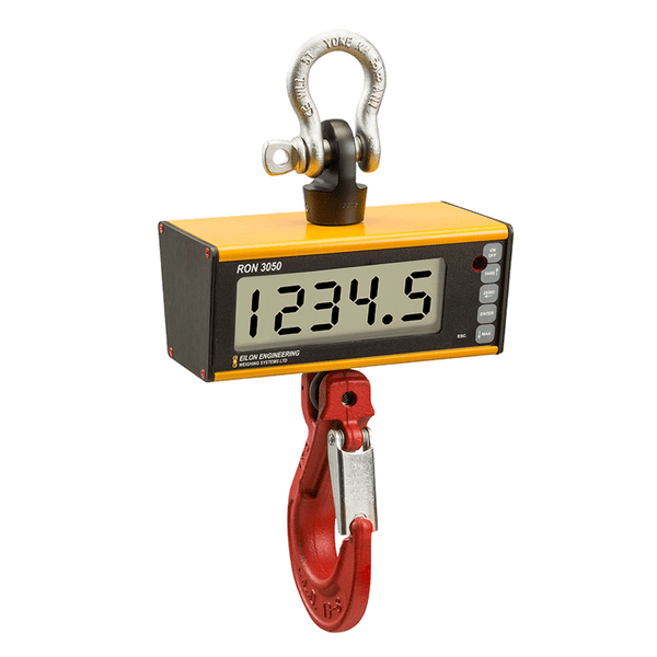 Eilon Engineering Ron Crane Scales™ Ron 3050 Integrated 2"/50mm Display Crane Scale– Ron Crane Scales™ Ron 3050 Integrated 2"/50mm Display Crane Scale – Now available at MTN Shop US.