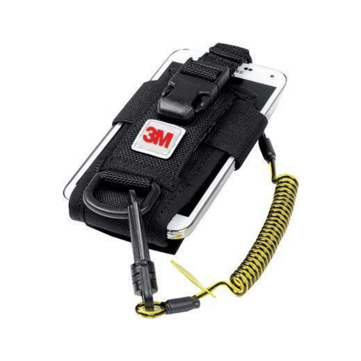 Funda ajustable para radio/teléfono celular 3M™ DBI-SALA® con correa en espiral y microanillo en D
