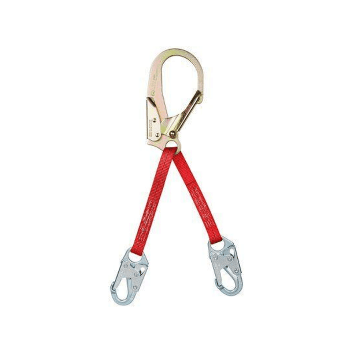 Cordón de posicionamiento/barra de refuerzo PROTECTA® PRO™ de 3M™ con ganchos de seguridad y gancho de barra de acero autoblocantes
