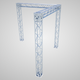 MTN Trade Show Truss Booth Package- Corner Booth (3-Tower Structure)