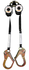 ProPlus Dual Self Retracting Device Big Hook– 8' x 1" Dyneema & Polyester Lanyard. 900 lb Maximum Arresting Force (MAF). Inline Impact Indicator. Inline Shock Absorber – Now available at MTN Shop US.