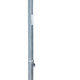 Anclaje de puntal de escalera atornillable de 10' con desplazamiento superior de 5"