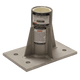 Center-mount Stainless Steel Bolt-on Fixed Davit Base