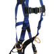 Contractor 3D Standard Non-belted Full Body Harness, Tongue Buckle Leg Adjustment