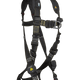 Arc Flash Nylon 2D Climbing Non-belted Full Body Harness, Overmolded Quick Connect Adjustments