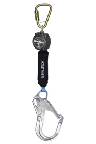 6' Mini Personal SRL with Aluminum Rebar Hook, Includes Steel Dorsal Connecting Carabiner - CSA