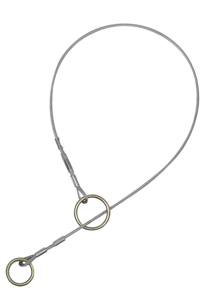 Cable Pass-through Sling Anchor with Galvanized Steel Cable