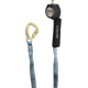 9' WrapTech® Mini Personal SRL with Steel 5k Carabiner, Includes Aluminum Dorsal Connecting Carabiner